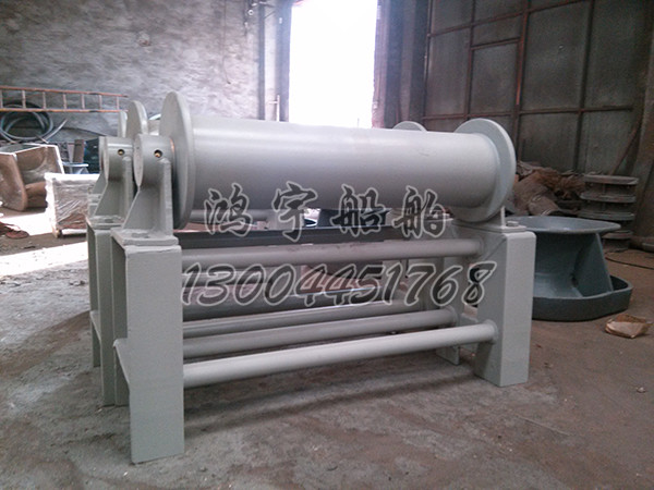 水平滾柱導纜器